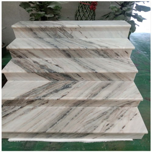 【廣西別墅定制大理石樓梯產品圖片,大理石樓梯踏步】- 